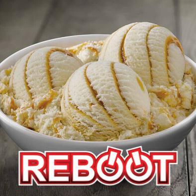 Caramel Swirl Ice Cream - Reboot - The Vape Store