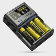 Nitecore Superb Charger SC4 3 Amp Charger (4 Bay) - The Vape Store